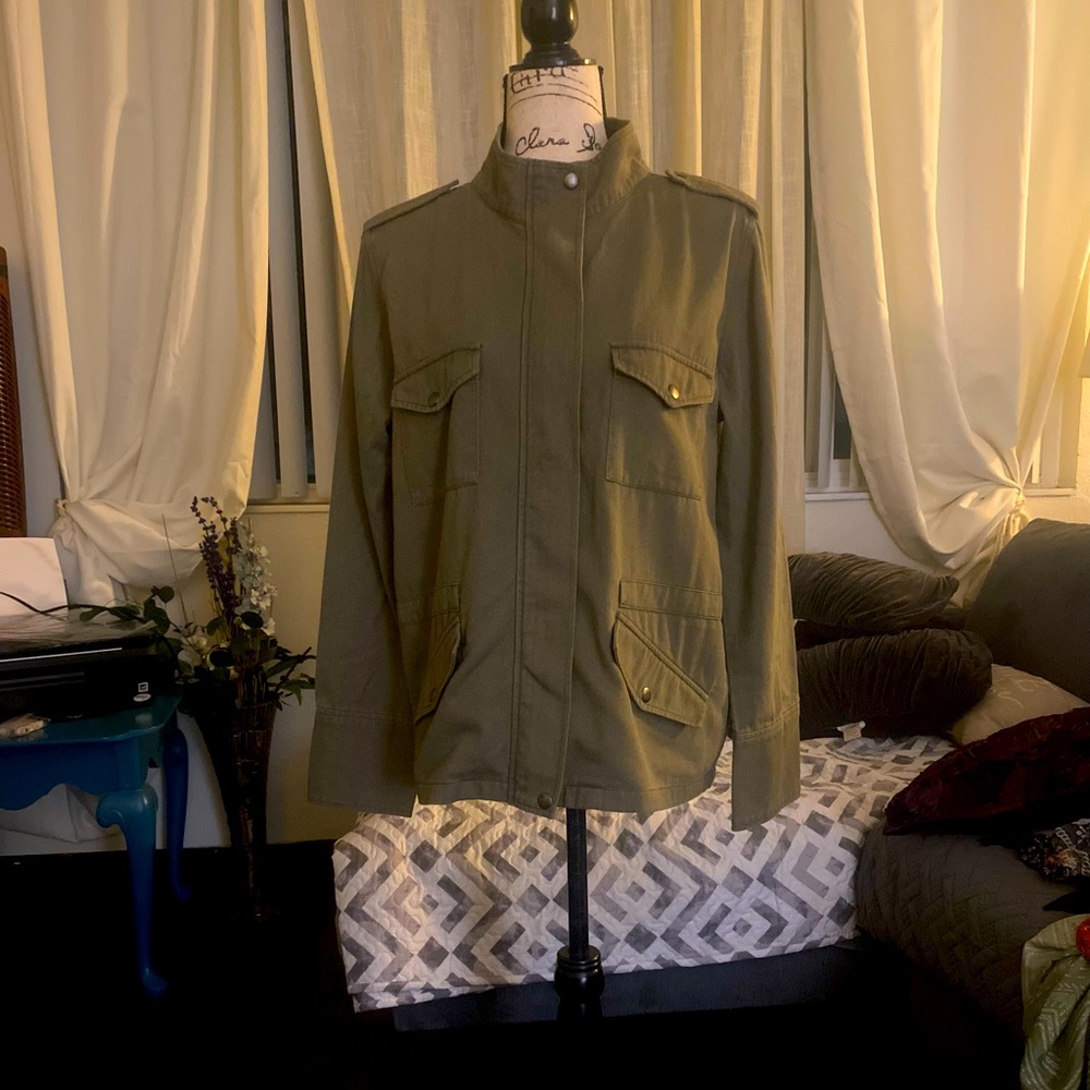 NWT Sheryl crow army jacket